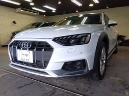アウディ A4オールロードクワトロ 2.0 4WD 黒革 シートヒーター 電動リアゲート ACC