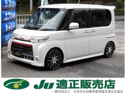 ダイハツ タント 660 カスタム RS ターボ タイヤ4本新品渡し TEIN車高調