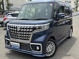 スズキ スペーシア 660 カスタム ハイブリッド XS 4WD 全方位モニター＆純正ナビ・エンスタ