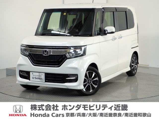 早い者勝ち！！N-BOXカスタムの入荷です！！人気のホワイトパール！！令和2年式(2020年)です