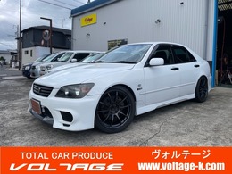 トヨタ アルテッツァ 2.0 RS200 Zエディション ネオカスフルエアロ　ADVAN18インチアルミ