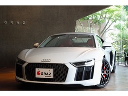 アウディ R8 V10 5.2 FSI クワトロ 4WD スズカグレー　サイドブレードカーボン