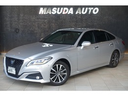 トヨタ クラウン ハイブリッド 2.5 G OPパノラミックビューモニター.後席セミパ