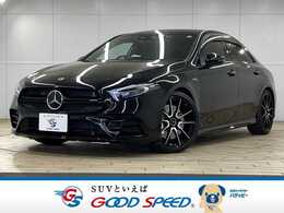 メルセデスAMG Aクラスセダン A 35 4マチック 4WD TWS19インチAW/赤革/純正ナビ/全周囲