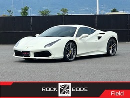 フェラーリ 488GTB F1 DCT BiancoAvus　カーボンエンジンカバー　カー