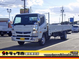 三菱ふそう キャンターEX 4.4t 平ボディー ワイド拡幅超超ロング AT 6.2mボディ あおり開閉補助装置 ハイルーフ