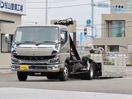 三菱ふそう キャンター 3t ワイド超ロング セルフローダー 内寸-長570x幅208x高8