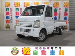 マツダ スクラムトラック 660 KC パワステ 3方開 4WD AC無　マニュアル車