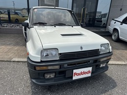 ルノー 5 サンクターボ　2 3.6万km 台低 走行車 左ハンドル＆5速MT 赤
