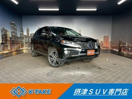 レクサス RXハイブリッド 450h バージョンL エアサスペンション 4WD サンルーフ 後期型 エアサス モデリスタAW