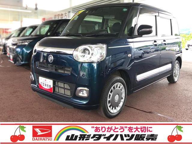 ムーヴキャンバス　セオリーGターボ　レーザーブルークリスタルシャイン　4WD　状態良好です！！