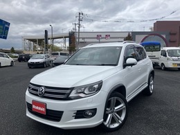 フォルクスワーゲン ティグアン 2.0 TSI Rライン 4モーション 4WD 4WD　純正フルセグナビ　バックカメラ