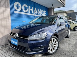 フォルクスワーゲン ゴルフヴァリアント TSI ハイライン 1オーナーBT地ナビBカメクルコンスマートK