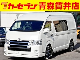 トヨタ ハイエースバン 2.7 DX ワイド スーパーロング ハイルーフ 4WD 寒冷地　禁煙　レカロ　TR540S Join　6人乗