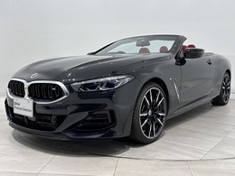 BMW 8シリーズカブリオレ M850i xドライブ 4WD 赤黒革B＆Wサウンドレーザーライト純正20AW