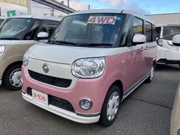 ダイハツ ムーヴキャンバス 660 X ブラックインテリア リミテッド SAIII 4WD ナビTV スマートキー 両側パワースライドド