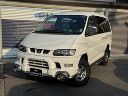 三菱 デリカスペースギア 3.0 シャモニー ハイルーフ 4WD ハイルーフ　寒冷地仕様　純正15インチAW