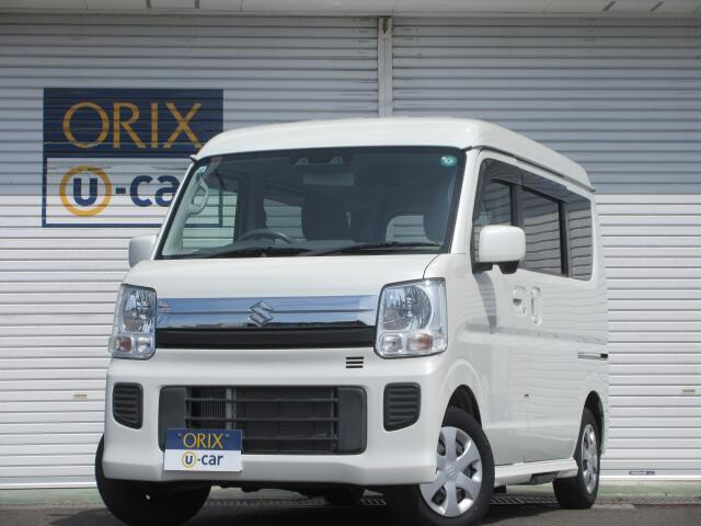 令和元年1月登録福祉車両の4WD・シロのエブリイワゴンが入庫致しました。お気軽にお問い合わせください♪