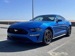 フォード マスタング エコブースト プレミアム BCD自社輸入車　ベロシティーブルー