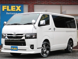 トヨタ ハイエースバン 2.8 スーパーGL ダークプライムII ロングボディ ディーゼルターボ 4WD 中古車