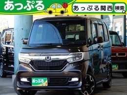 ホンダ N-BOX カスタム 660 G EX ターボ ホンダセンシング 禁煙フルセグナビBカメラ ETC ドラレコ BTA