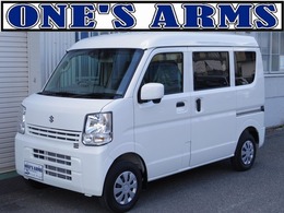 スズキ エブリイ 660 PC ハイルーフ 4WD Wカメラブレーキサポート5速MT切替4駆