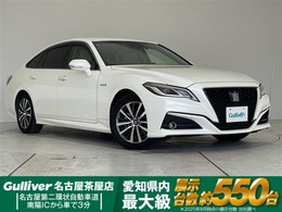 トヨタ クラウン ハイブリッド 2.5 S Cパッケージ トヨタセーフティセンス　純正8型ナビ