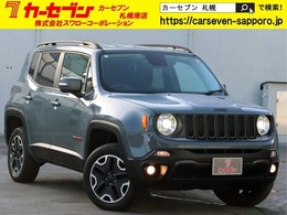 ジープ レネゲード トレイルホーク 4WD バックカメラ　BSM　ETC　クルコン