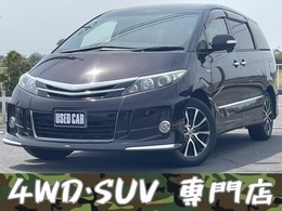 トヨタ エスティマハイブリッド 2.4 アエラス プレミアム エディション 4WD モデリスタエアロ　4WD　ハイブリッド　ナ