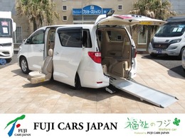 トヨタ アルファード 2.4 240X ウェルキャブ 車いす仕様車 スロープタイプII 福祉車両　車いす3列目固定　5人