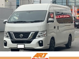 日産 NV350キャラバン 2.5 DX スーパーロングボディ ワイド ハイルーフ ディーゼルターボ 4WD Rエアコン・LEDヘッド・アラウンド