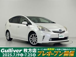トヨタ プリウスα 1.8 S ツーリングセレクション モデリスタエアロ 純正ナビ バックカメラ