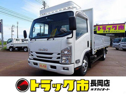 いすゞ エルフ 3.5t 高床 ワイドロング 平ボデー 