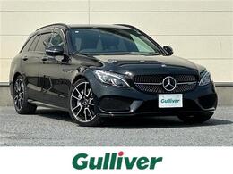 メルセデスAMG Cクラスワゴン C43 4マチック 4WD 保証書/取扱説明書/Burmesterサウンド/サン