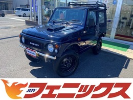 スズキ ジムニー 660 XS 4WD 切替4WD　ルーフラック　社外前後バンパー
