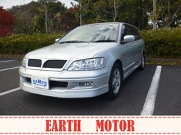 三菱 ランサーセディアワゴン 1.8 ツーリング ETC フルエアロ 純正アルミホイール