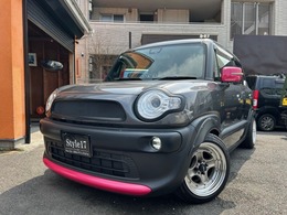スズキ クロスビー 1.0 ハイブリッド MZ 4WD 1オ-ナ-アルミ 車高調 オーバーフェンダー