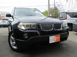 BMW X3 xドライブ25i 4WD 後期最終モデル　黒革シート　純正ナビ