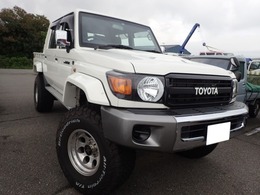 トヨタ ランドクルーザー70ピックアップ 4.0 4WD 社外ホイール　リフトアップ公認　ETC