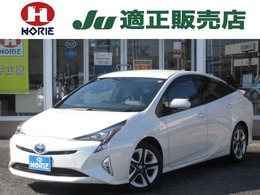 トヨタ プリウス 1.8 A ツーリングセレクション 純正9型ナビ/フルセグ/Bカメラ/黒合皮シー