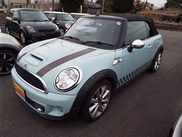 ミニ ミニコンバーチブル クーパーS 禁煙車電動オープン後期モデル事故修復歴無