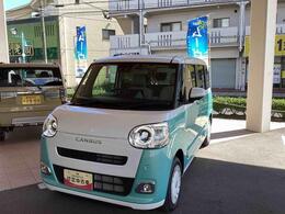 ダイハツ ムーヴキャンバス 660 ストライプス G インパネシフト　プッシュスタートスイッチ