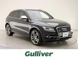 アウディ SQ5 3.0 4WD 純正HDDナビ Bカメ 追従 BSM LKA 革シート