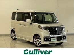 スズキ スペーシア 660 カスタム ハイブリッド XSターボ 4WD 衝突軽減 8inSDナビ DTV BT 夏タイヤあり