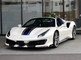 フェラーリ 488ピスタスパイダー F1 DCT 紺革/OP902