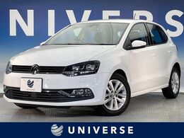 フォルクスワーゲン ポロ TSI コンフォートライン マイスター 後期型 1オーナー LEDヘッド 純正ナビ 禁煙