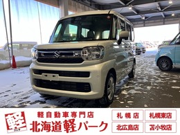 スズキ スペーシア 660 ハイブリッド X 4WD 両側電動スライド　衝突被害軽減ブレーキ