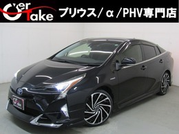 トヨタ プリウス 1.8 S セーフティ プラス 新フルエアロ新19AW新タイヤ/黒革調/ナビ