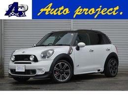 ミニ ミニクロスオーバー ジョン・クーパー・ワークス 4WD 黒本革シート　ナビ　フルセグTV　バックモ