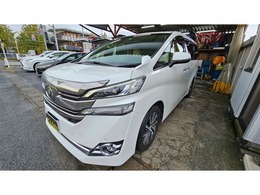 トヨタ ヴェルファイア 2.5 V フリップダウンモニター・前後ドラレコ